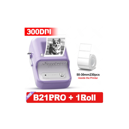 Label Maker 300dpi PE for Retail Use Smart Portable