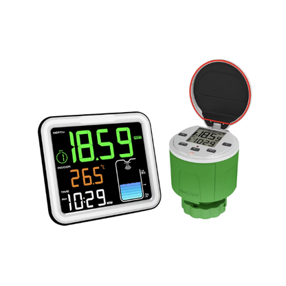 8in1 Wireless Tank Level Monitor with Alarm & LCD Display