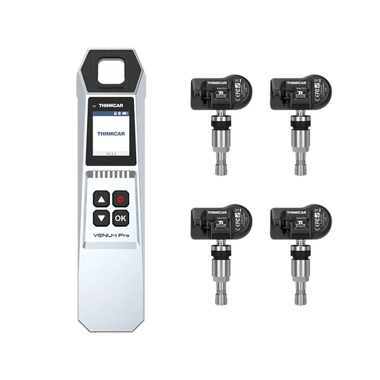 4 Piece Metal Car TPMS Sensor Set with Programming