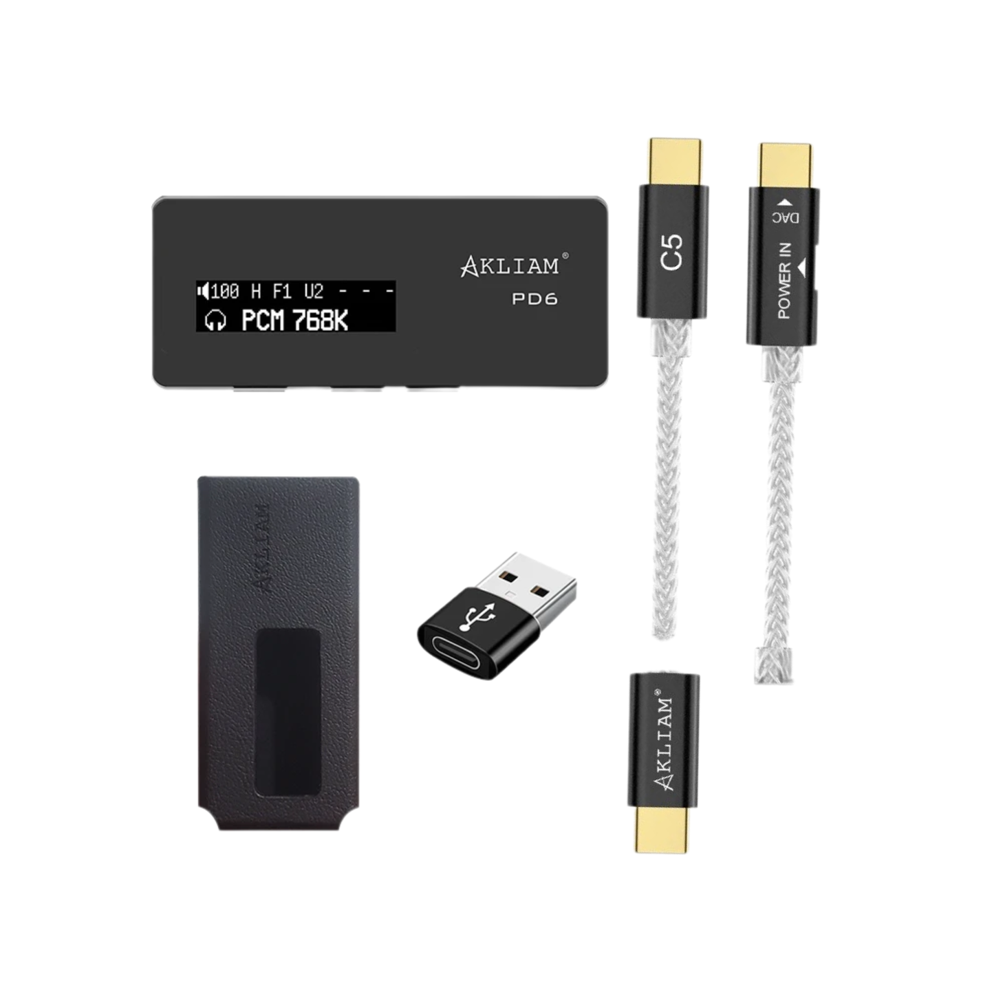 HiFi USB DAC Amp Set with EC02 Accessory