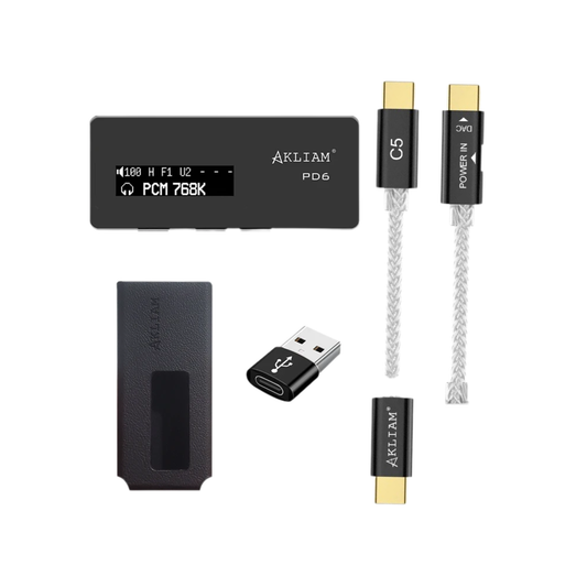 HiFi USB DAC Amp Set with EC02 Accessory