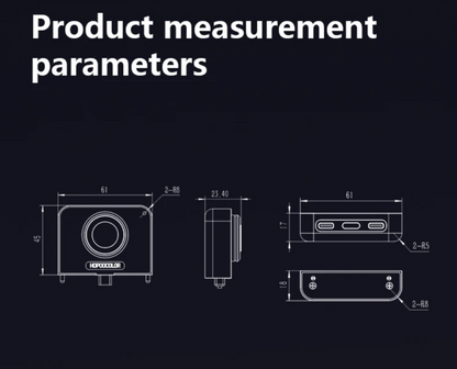 Portable PAR PPFD Spectrometer Meter HPCS310P