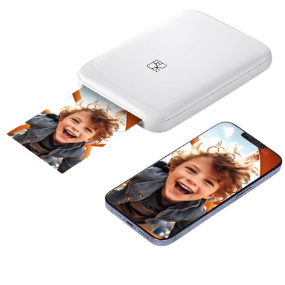 Mini Bluetooth Pocket Photo Printer 2x3-Inch