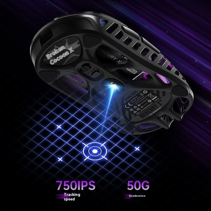 High Performance Gaming Mouse with Adjustable DPI and RGB Lights