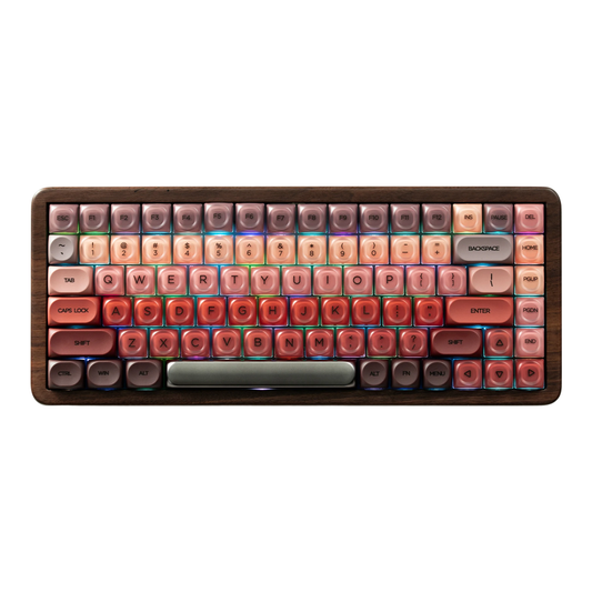 Hot-Swappable 75% Wireless Mechanical RGB Keyboard