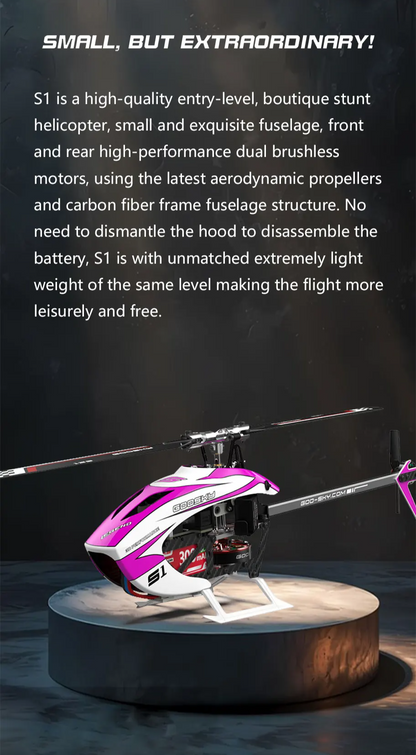 High Performance 3D RC Helicopter Toy with Brushless Motor
