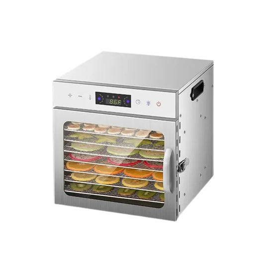 8-Layer Food Dehydrator 220V Smart Fruit Meat Dryer