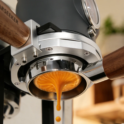 58mm Bottomless Espresso Portafilter with Draining Mat