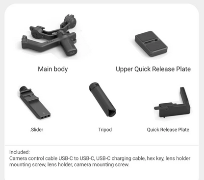 Heavy Duty Camera Gimbal Stabiliser with Grip Handle