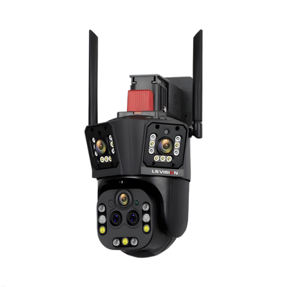 10K Outdoor WiFi Camera 20x Zoom 128GB Storage
