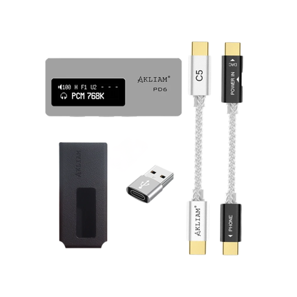 Hi-Res USB DAC Amp with EC02 Adapter Set