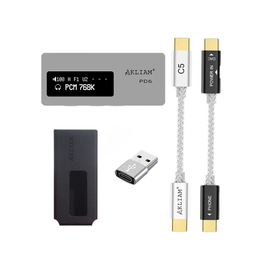Hi-Res USB DAC Amp with EC02 Adapter Set