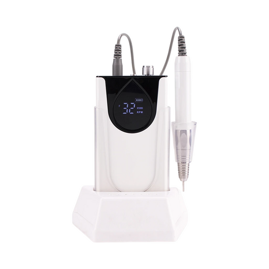 Portable White High Speed Aluminium Nail Drill Machine