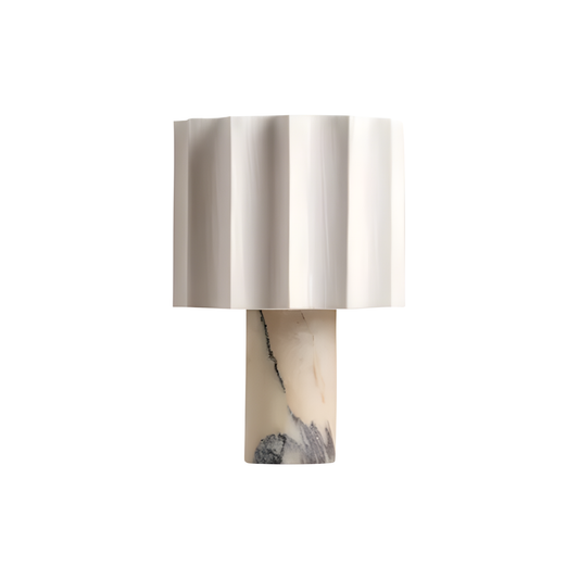 Nordic Marble Table Lamp with Touch Control and USB Charging