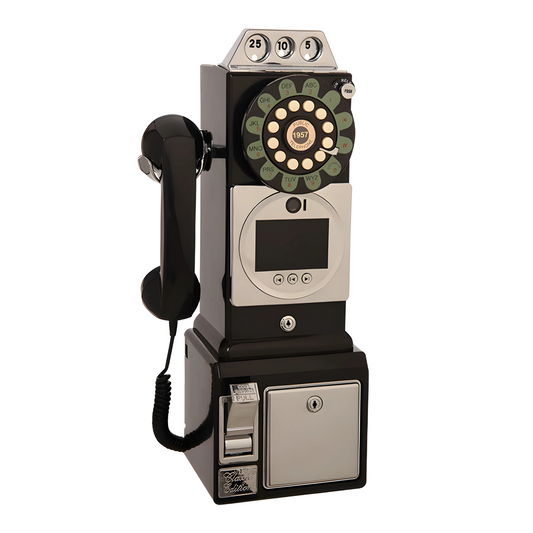 Black Guest Video Recording Phone for Events and Parties