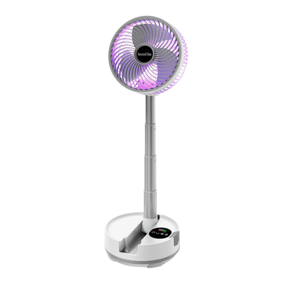 Portable Folding Fan 20000mAh Rechargeable with Remote