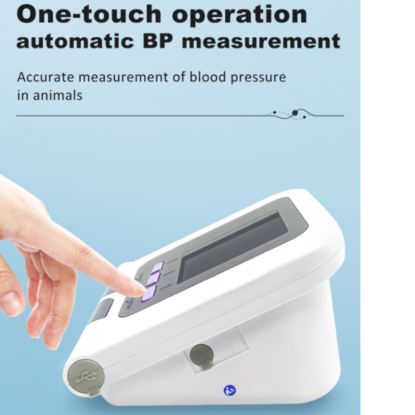 Veterinary Blood Pressure Monitor with 3 Cuffs for Pets