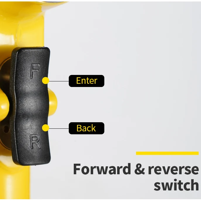 Portable Air Riveting Tool with Threaded Nut Adapter Set
