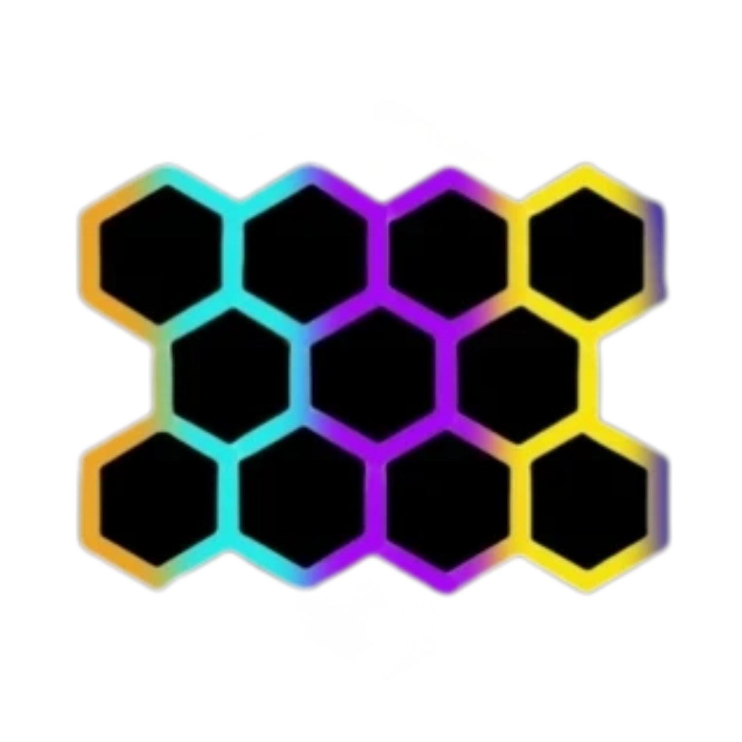 RGB-11H 3022 Large Hexagon RGB LED Ceiling Light