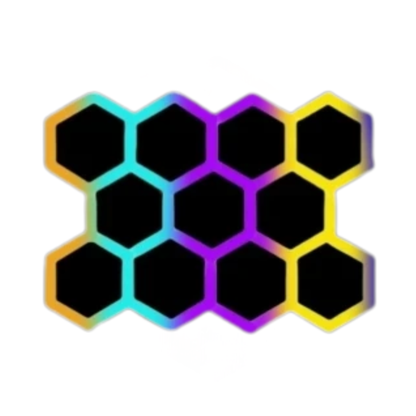 RGB-11H 3022 Large Hexagon RGB LED Ceiling Light