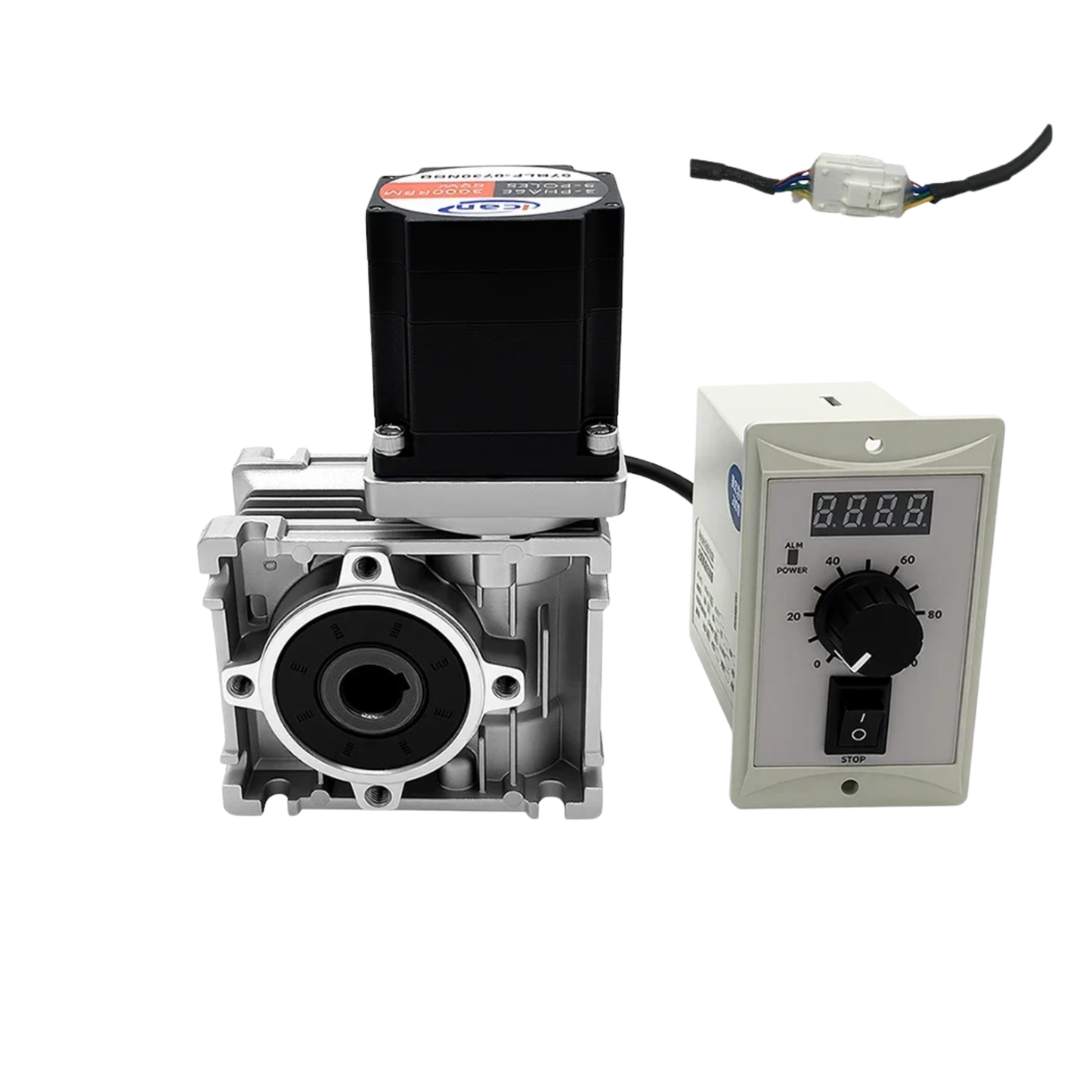 125W DC/AC Brushless Single Shaft Motor with Controller