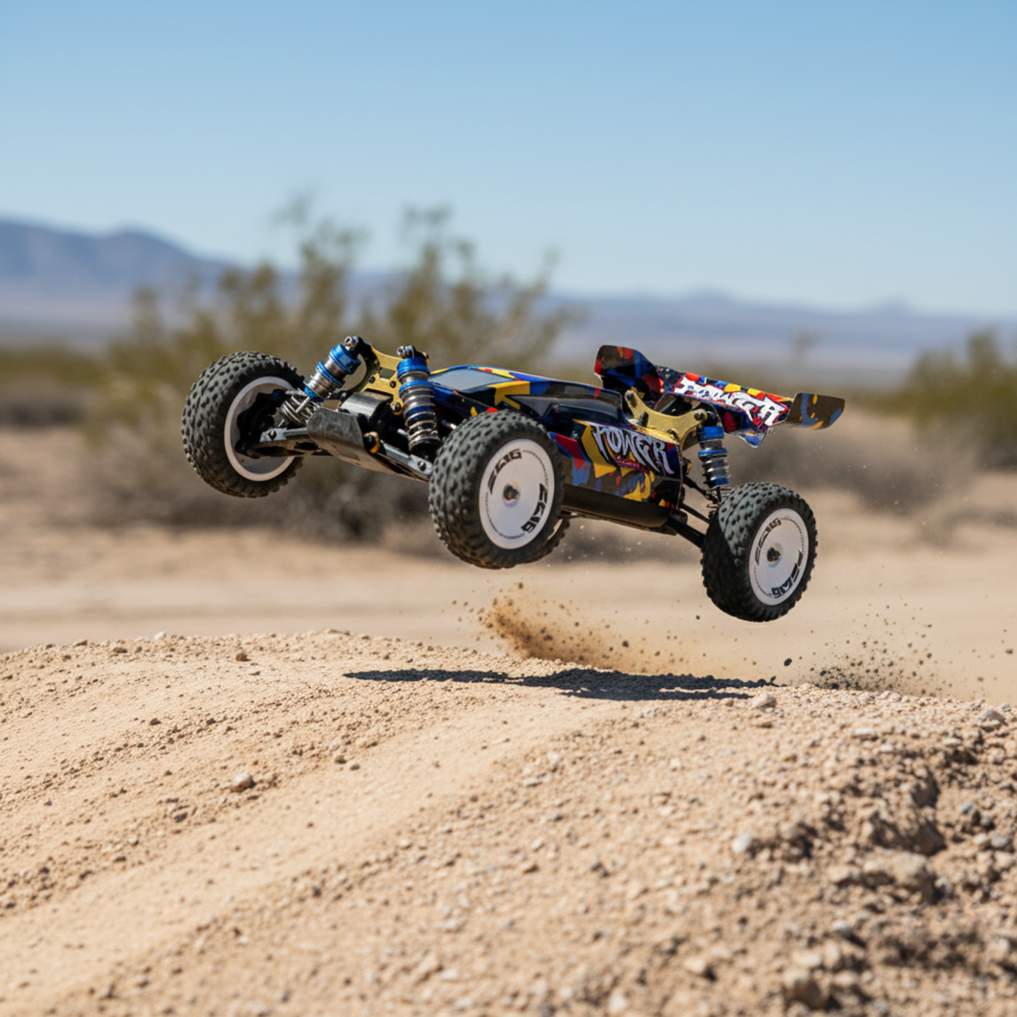 1/12 Scale 4WD RC Car with Powerful Speed Motor