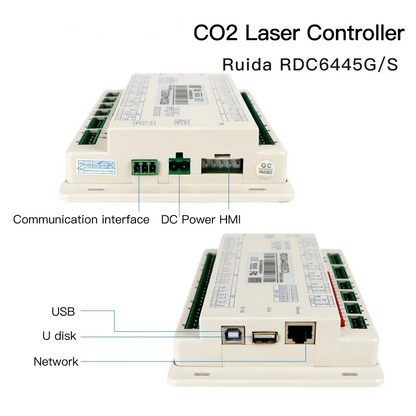 RDC6445G Laser Controller for CO2 Engraving and Cutting