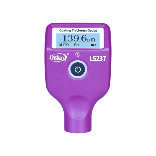 Portable Car Paint Thickness Gauge Rechargeable LCD Screen