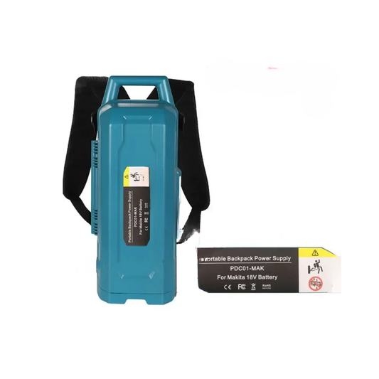 Portable Power Solution Backpack for Makita 18V Lithium Batteries