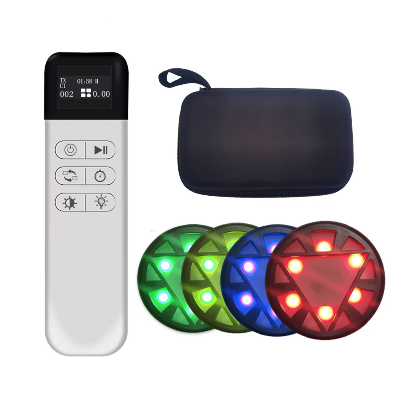 4 Piece Reflective Speed Training Lights for Fitness and Agility