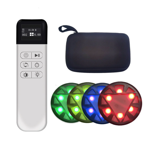 4 Piece Reflective Speed Training Lights for Fitness and Agility