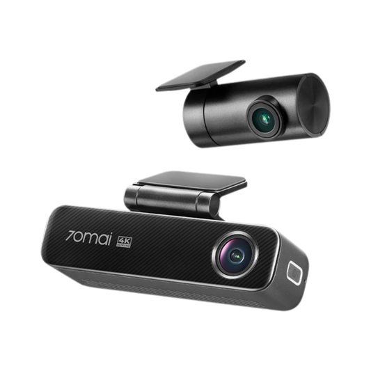Front and Rear 4K Dash Cameras with 128GB