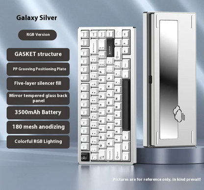 RGB Mechanical Keyboard Wireless with Aluminum Frame