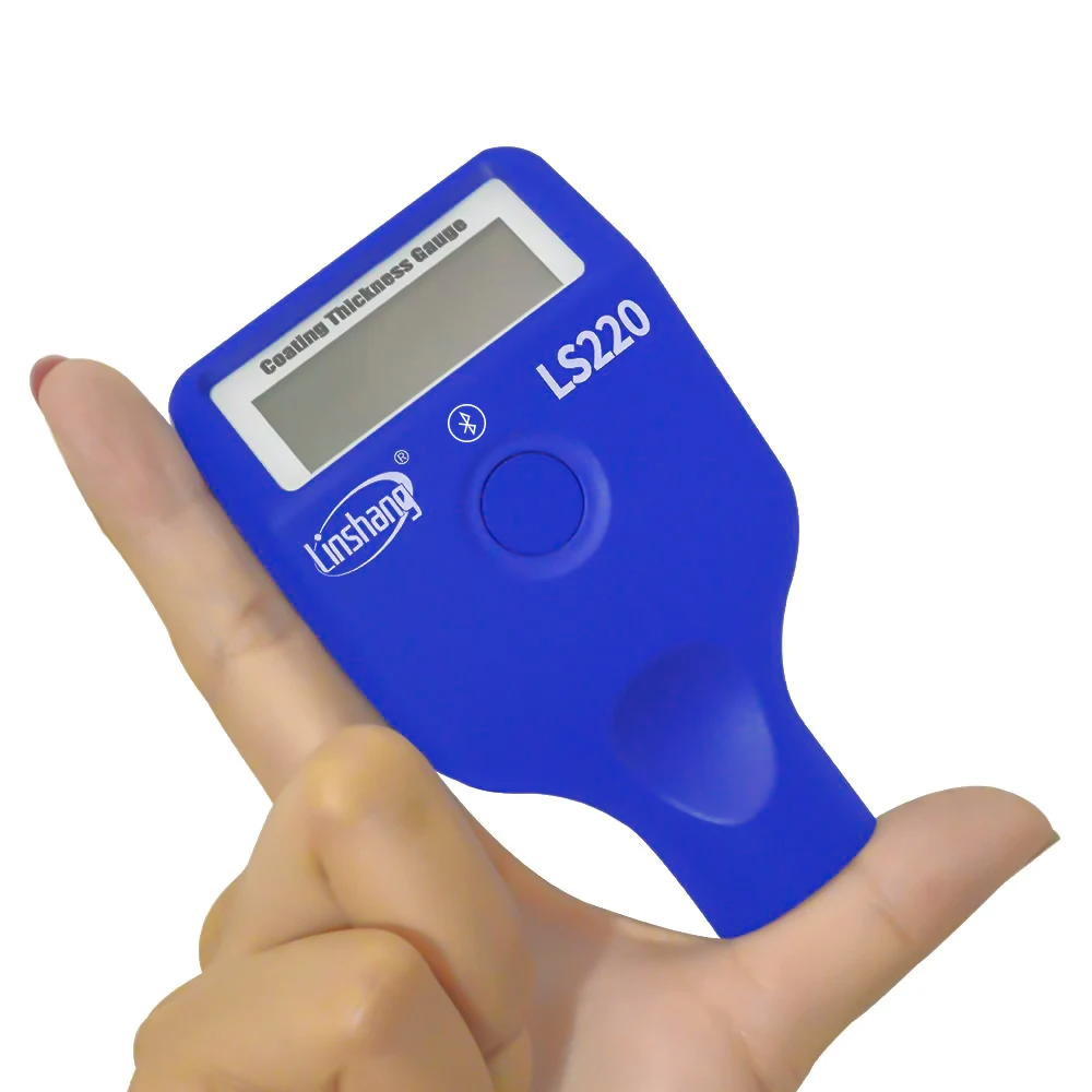 Paint Coating Thickness Tester 0–2000μm with LCD Display