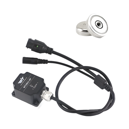 3-Axis Vibration Sensor WTVB02NP Magnetic Mount