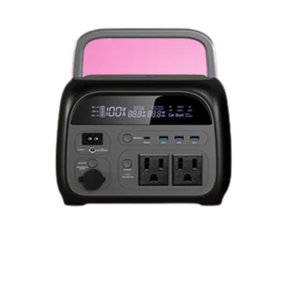 500W Portable Power Station 345Wh LiFePO4 Battery