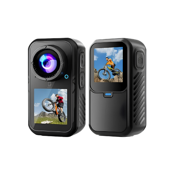 5K Mini Action Camera 4K60 Waterproof with 32GB Card