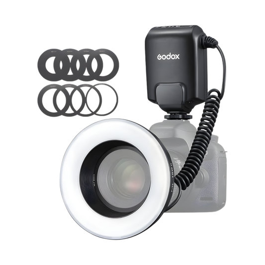 Professional Macro Ring Flash for Canon Nikon Pentax DSLR