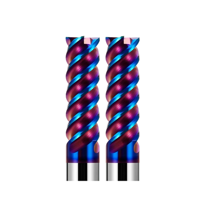 12mm HRC72 Carbide 4-Flute CNC End Mill 100mm
