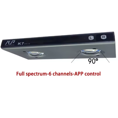 Smart 140W Coral Reef LED Aquarium Light with App Control Bracket