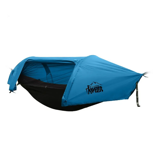 Portable Blue Mosquito Net Hammock Hiking