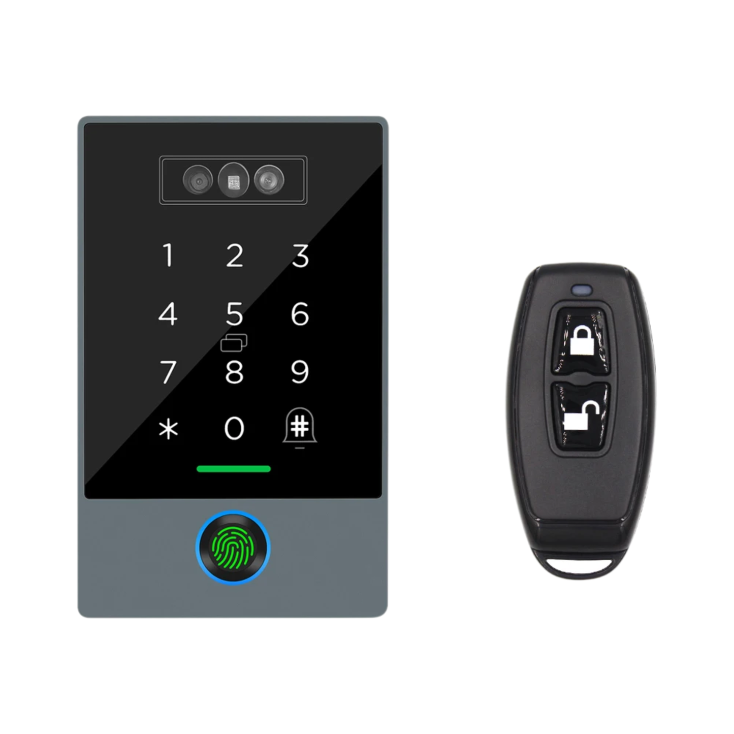 Smart Face Recognition Door Access with Remote