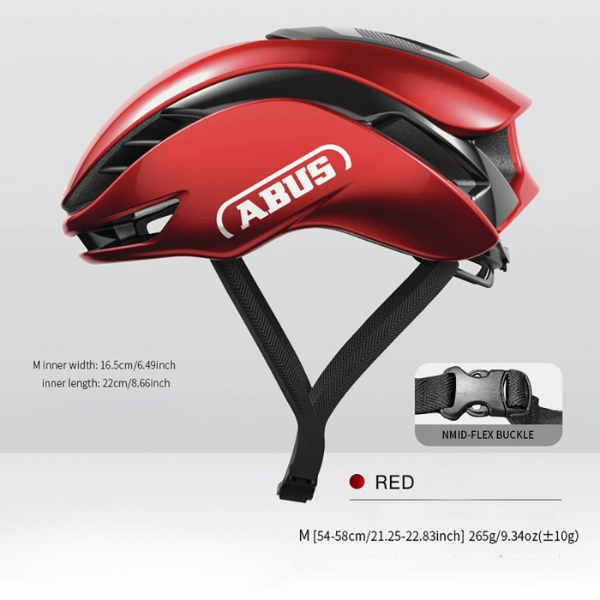 Aerodynamic Cycling Helmet Medium Racing Red