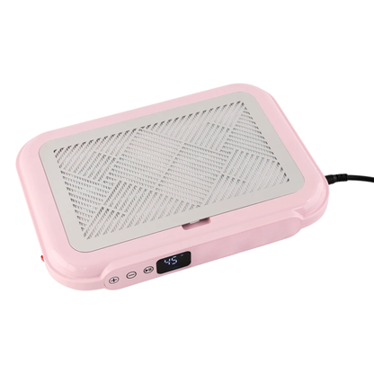 170W Nail Dust Collector with Dual Fans Pink