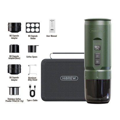 Portable Espresso Machine H4C Explorer for Car and Home