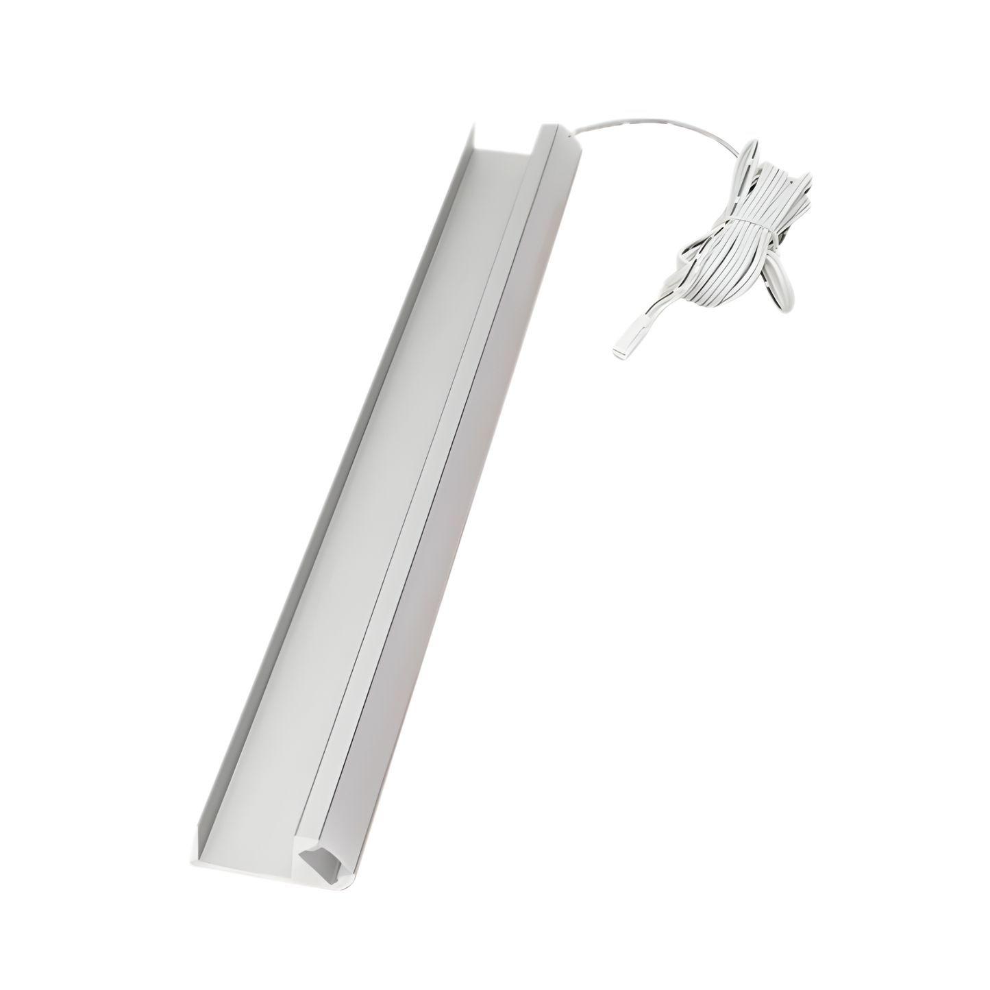 Recessed Closet Layer Strip Lights Silver 10pcs