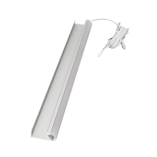 Recessed Closet Layer Strip Lights Silver 10pcs