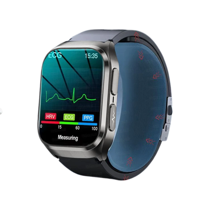 Smart Watch with Air Pump Blood Pressure Monitor