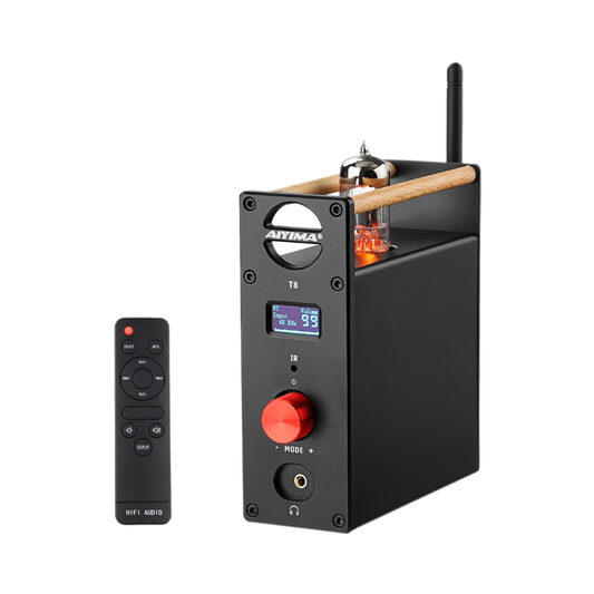 Bluetooth Tube Preamp with USB DAC and Headphone Amplifier