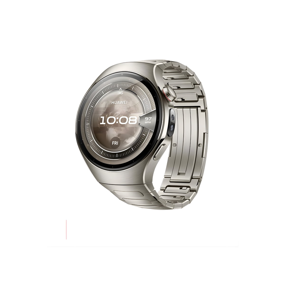 Silver Smartwatch e-SIM and Multi-Sensing Fitness Tracker